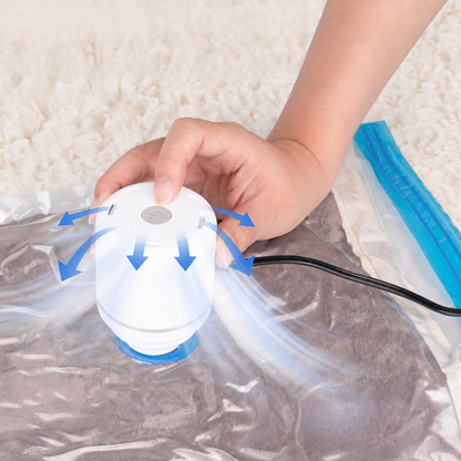 💫【Back to School】Dlomyro Cordless Vacuum Storage Bag Set — Optional Rechargeable Electric Air Pump