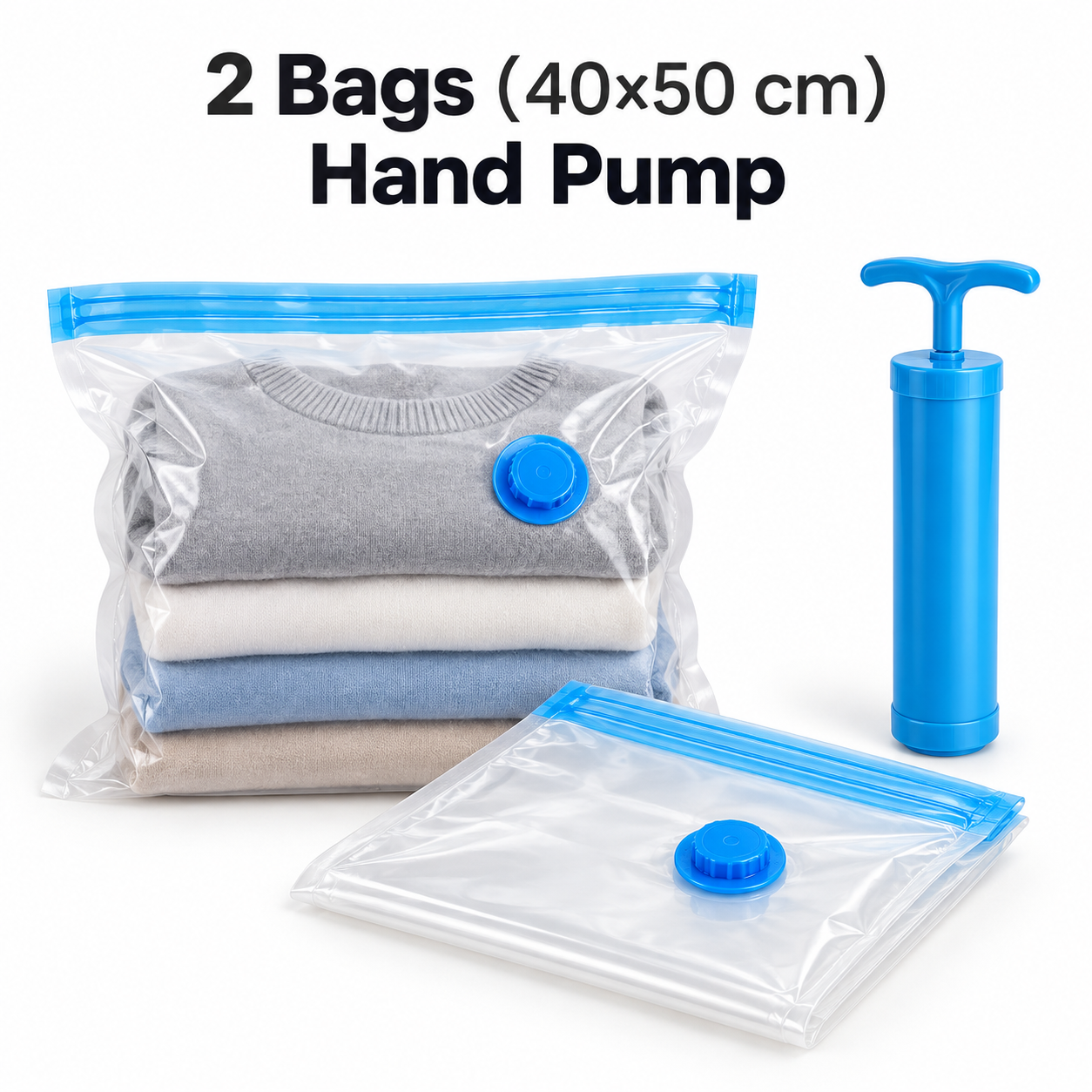 2Bags（40*50cm）＋Hand Pump⭐