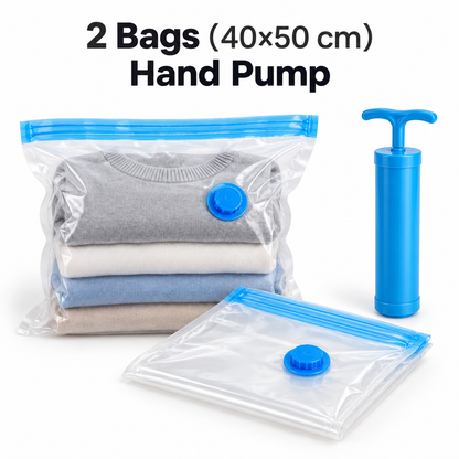 💫【Back to School】Dlomyro Cordless Vacuum Storage Bag Set — Optional Rechargeable Electric Air Pump