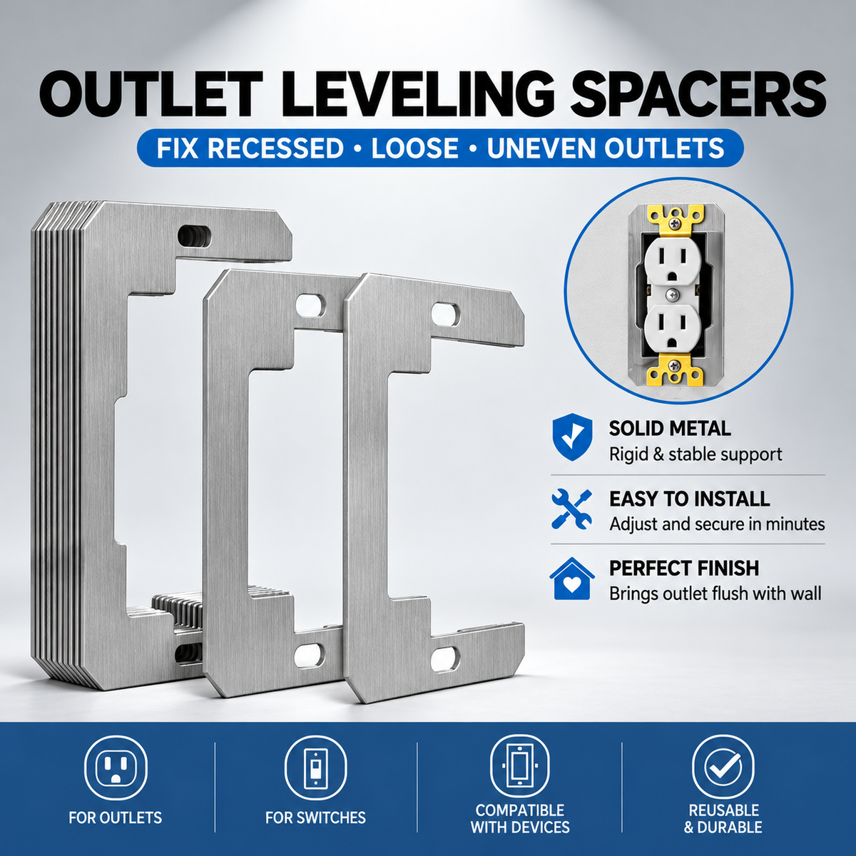 Outlet installation comparison